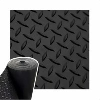 Piso Laminado Bus Resistente Ao Desgaste 65x800cm Preto