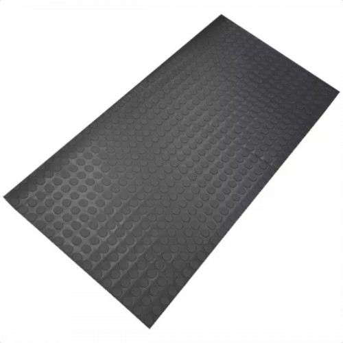 Piso Laminado Moeda Resistente Ao Desgaste 65x800cm Preto